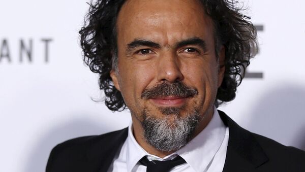 Cineasta mexicano Alejandro Gonzalez Iñárritu en el estreno de El Renacido en Hollywood - Sputnik Mundo