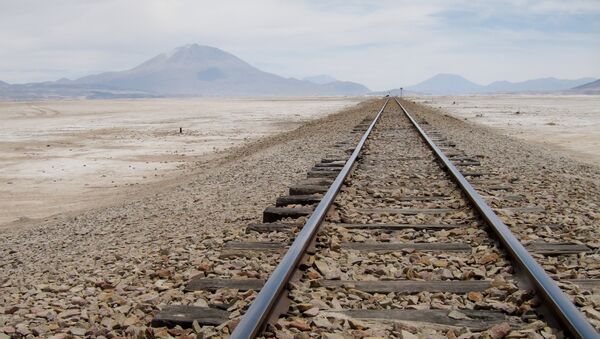 Ferrocarril en Bolivia (Archivo) - Sputnik Mundo