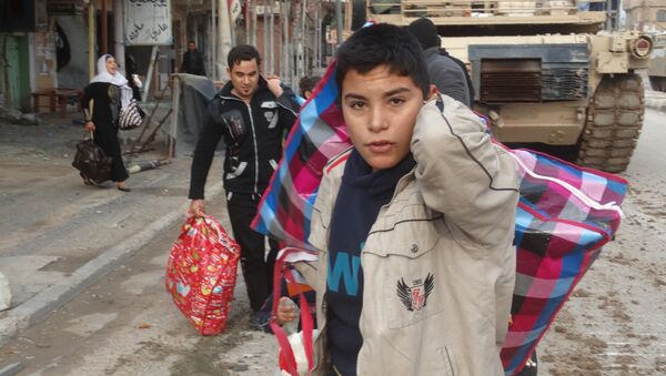 Civiles de Ramadi evacuados por la Fuerza Especial de Irak - Sputnik Mundo