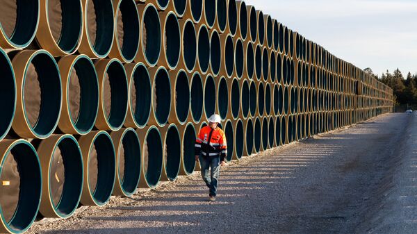 Construcción del gasoducto Nord Stream (archivo) - Sputnik Mundo