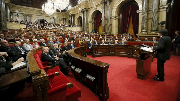 El Parlamento de Cataluña (archivo) - Sputnik Mundo