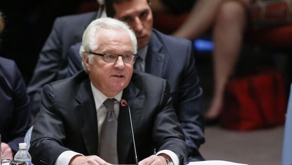Vitali Churkin, embajador ruso ante la ONU - Sputnik Mundo