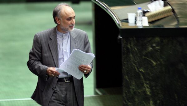 Líder de la Organización Atómica de Irán, Ali Akbar Salehi - Sputnik Mundo