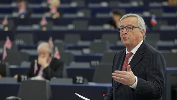 Jean-Claude Juncker, el presidente de la Comisión Europea - Sputnik Mundo