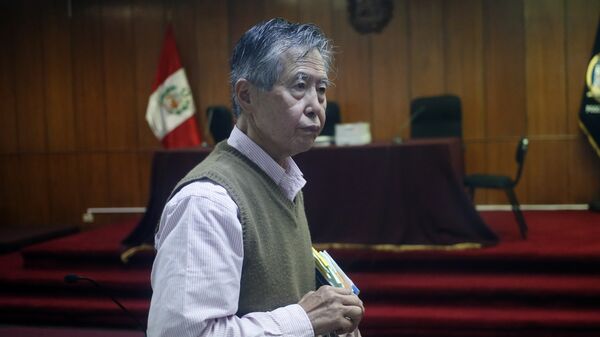 Alberto Fujimori, expresidente de Perú (archivo) - Sputnik Mundo