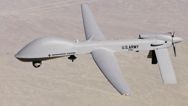 Gray Eagle MQ-1C, dron estadounidense - Sputnik Mundo