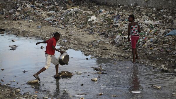 Los niños en Haití - Sputnik Mundo