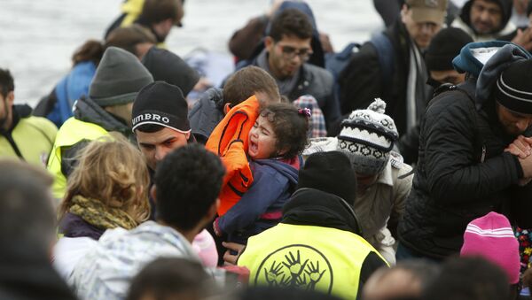Los refugiados llegan a Europa - Sputnik Mundo