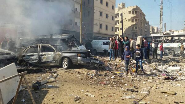 Consecuencias del atentado en Damasco - Sputnik Mundo