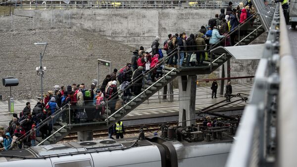 Refugiados en Suecia - Sputnik Mundo