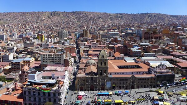 La Paz, la capital de Bolivia - Sputnik Mundo