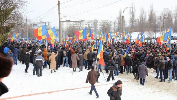 Protestas en Moldova - Sputnik Mundo
