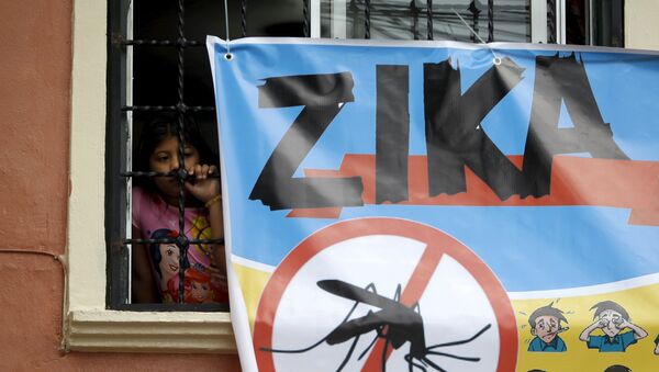 Cartel sobre el Zika en Honduras - Sputnik Mundo