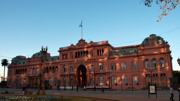 La Casa Rosada, la sede del Gobierno argentino - Sputnik Mundo