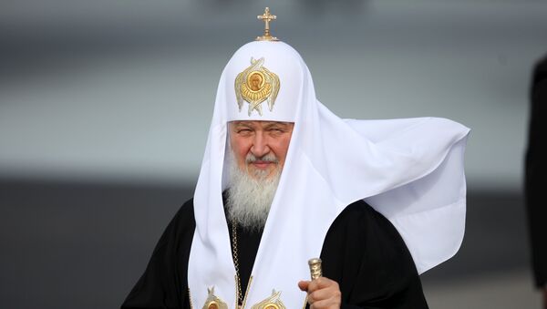 El patriarca Kiril (archivo) - Sputnik Mundo