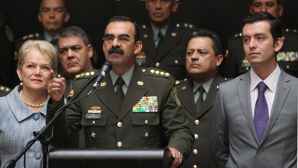 Rodolfo Palomino, el comandante de la Policía de Colombia - Sputnik Mundo