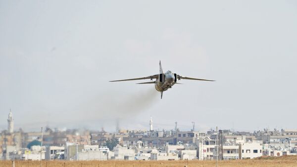 MiG-23 de la Fuerza Aérea siria (archivo) - Sputnik Mundo