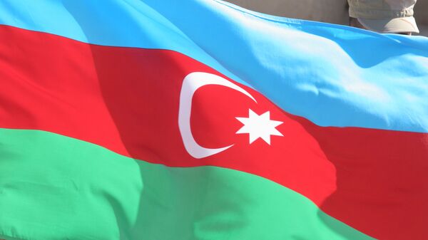 La bandera de Azerbaiyán - Sputnik Mundo