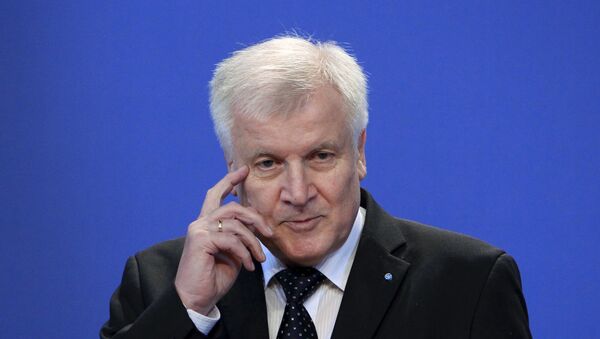 Horst Seehofer, ministro presidente de Baviera - Sputnik Mundo