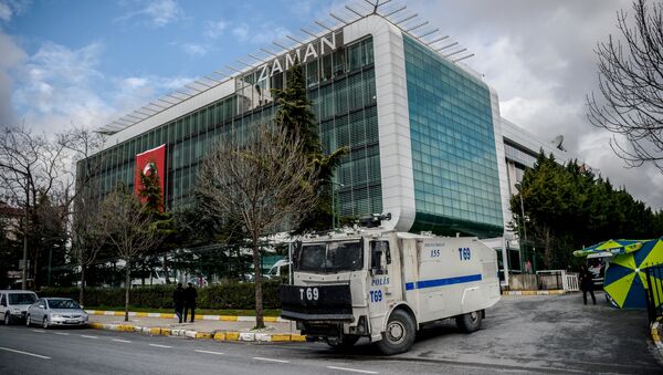 La sede del diario turco Zaman - Sputnik Mundo