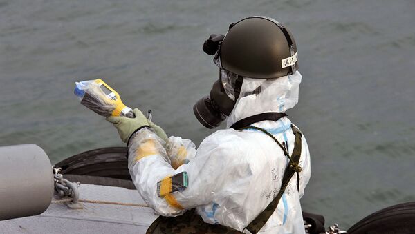 Elementos radiactivos en las aguas cercanas a Fukushima-1 - Sputnik Mundo