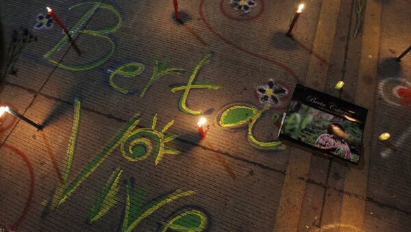Asesinato de Berta Cáceres en Honduras - Sputnik Mundo