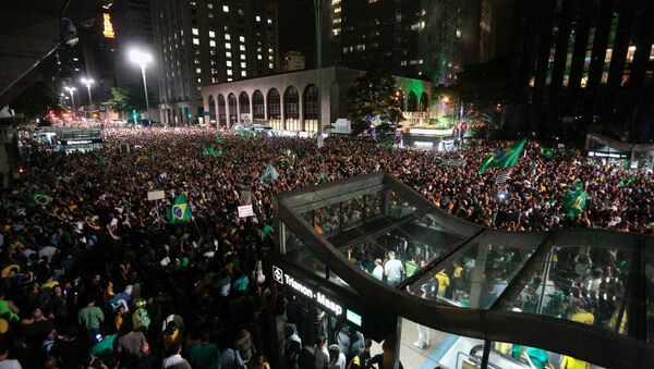Protestas contra el nombramiento de Lula da Silva en São Paulo - Sputnik Mundo