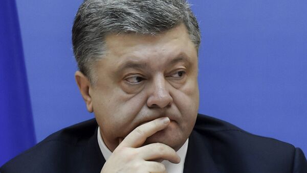 Petró Poroshenko, presidente de Ucrania  - Sputnik Mundo
