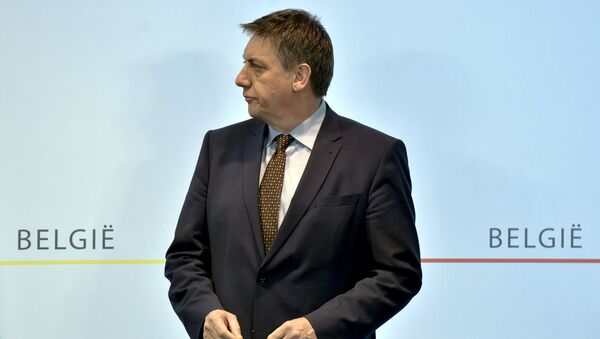 Jan Jambon, el ministro de Interiores belga - Sputnik Mundo