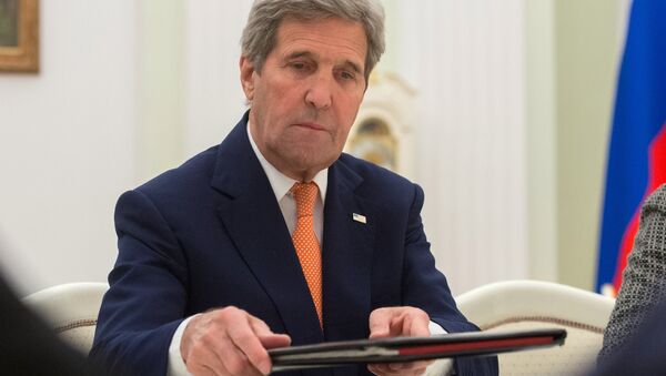 El canciller estadounidense, John Kerry - Sputnik Mundo