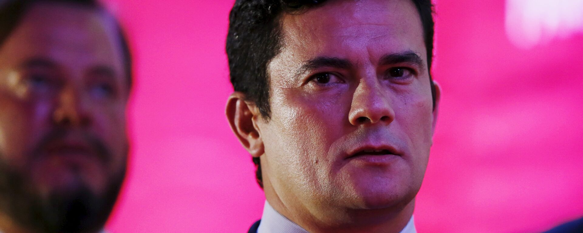 Federal Judge Sergio Moro arrives to a meeting with businessmen in Curitiba, Brazil, March 9, 2016.  - Sputnik Mundo, 1920, 24.03.2021