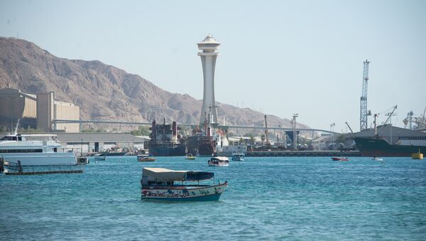 Puerto de Áqaba, Jordania - Sputnik Mundo