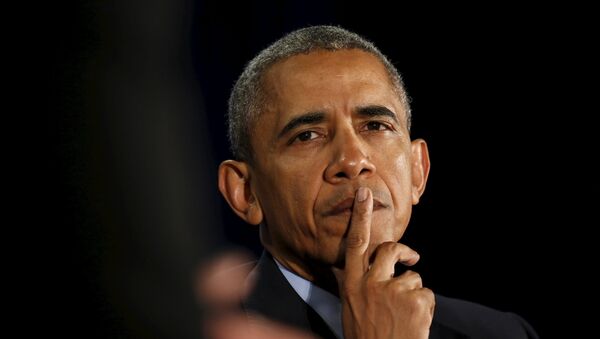El presidente de EEUU Barack Obama - Sputnik Mundo