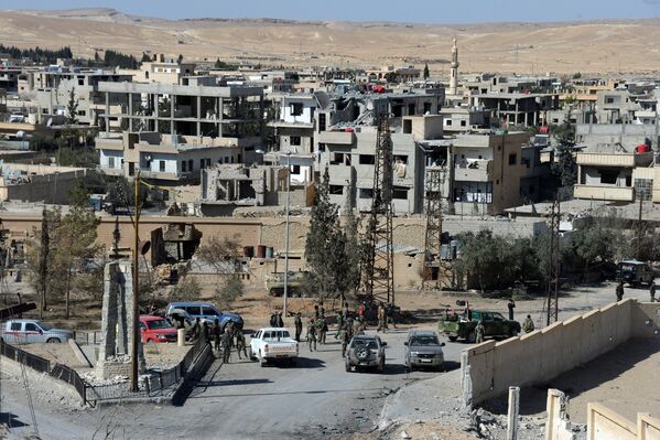 Al Qaryatayn: La nueva ciudad siria liberada de los terroristas - Sputnik Mundo