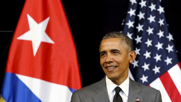 Barack Obama, presidente de EEUU en Cuba - Sputnik Mundo