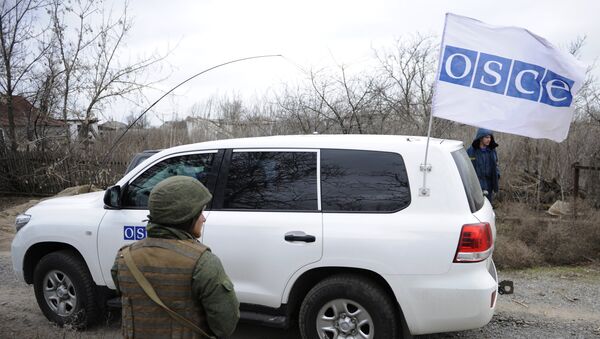 Misión de la OSCE en Ucrania (archivo) - Sputnik Mundo