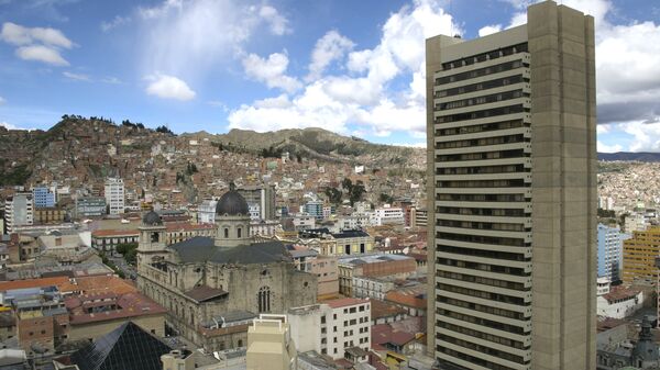 La Paz, la capital de Bolivia - Sputnik Mundo