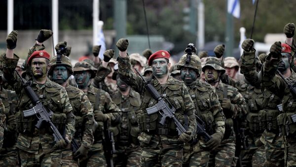 Soldados del Ejército de Grecia - Sputnik Mundo