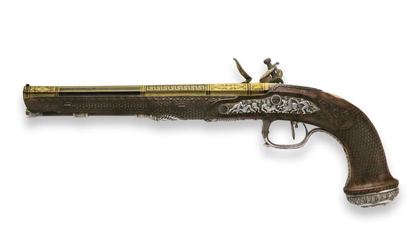 Una de las pistolas del libertador Simón Bolívar - Sputnik Mundo