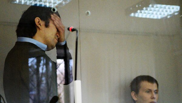 Ciudadanos rusos, Evgueni Eroféev y Alexandr Alexándrov, durante el proceso penal - Sputnik Mundo