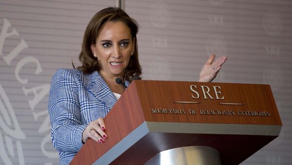 Claudia Ruiz Massieu, secretaria de Relaciones Exteriores de México - Sputnik Mundo