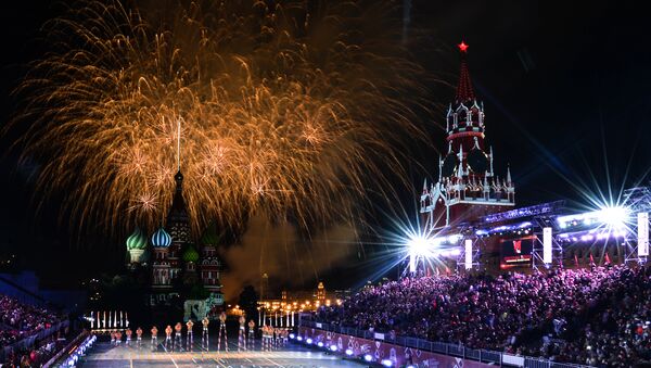La ceremonia de clausura del festival Torre Spásskaya - Sputnik Mundo