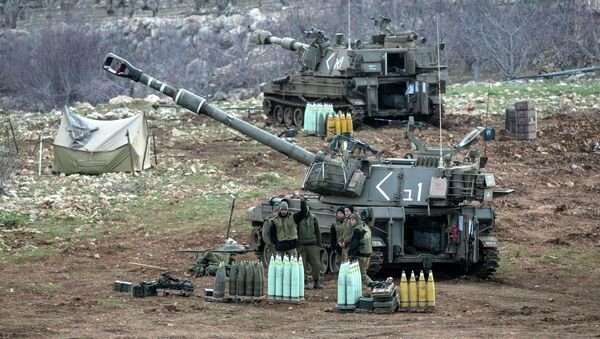 Las fuerzas israelíes en los Altos del Golán (Archivo) - Sputnik Mundo