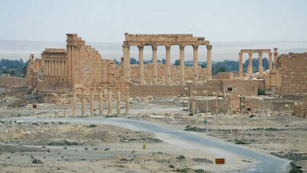 Los monumentos destruidos por Daesh en Palmira (archivo) - Sputnik Mundo