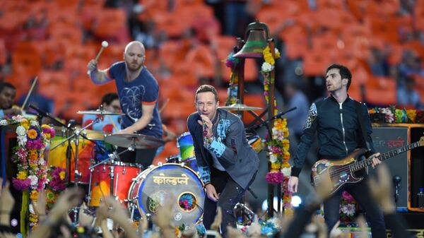 Concierto de Coldplay - Sputnik Mundo