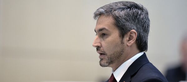 Mario Abdo Benítez, presidente de Paraguay Mario Abdo Benítez, presidente de Paraguay - Sputnik Mundo