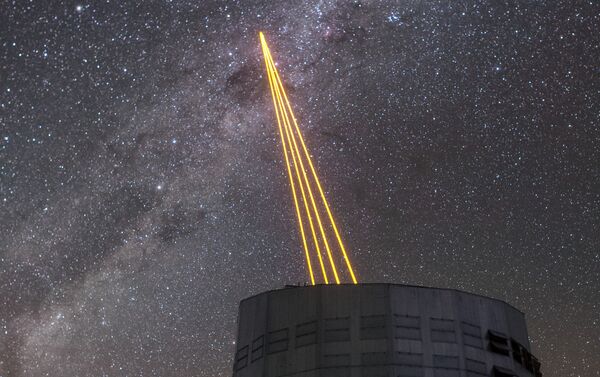 Láser de gran alcance en el Observatorio de Paranal (Chile) - Sputnik Mundo