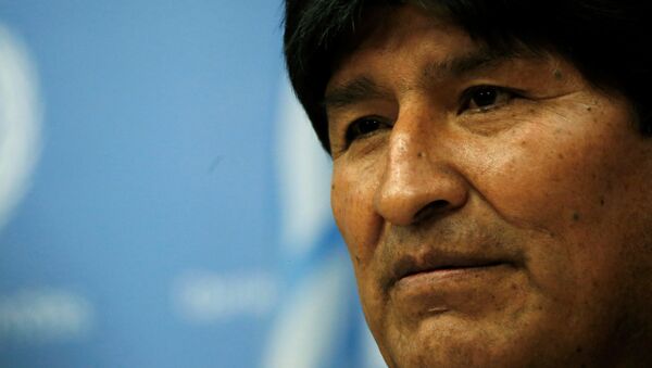 El presidente boliviano Evo Morales - Sputnik Mundo