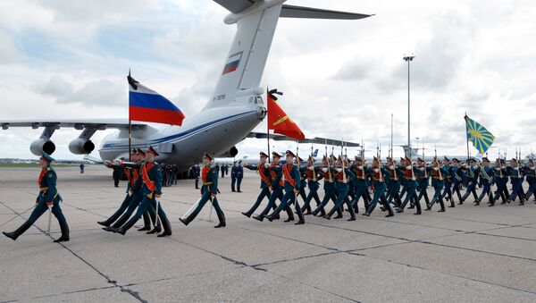 Ceremonia de despedida del oficial ruso Alexandr Projorenko - Sputnik Mundo