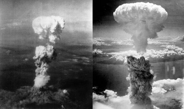 Los bombardeos atómicos en Hiroshima y Nagasaki de EEUU en 1945 Los bombardeos atómicos en Hiroshima y Nagasaki de EEUU en 1945 - Sputnik Mundo